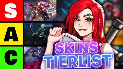 I RANKED *EVERY* KATARINA SKIN (TIER LIST) - YouTube