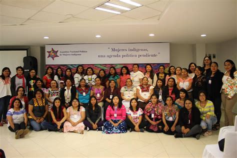 La Asamblea Nacional Pol Tica De Mujeres Ind Genas Anpmi Una