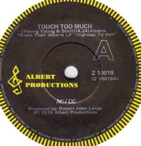 AC/DC - Touch Too Much (1979, Vinyl) | Discogs