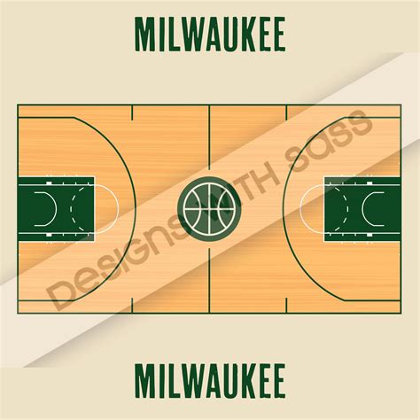 digital paper milwaukee basketball pattern milwaukee basketball paper