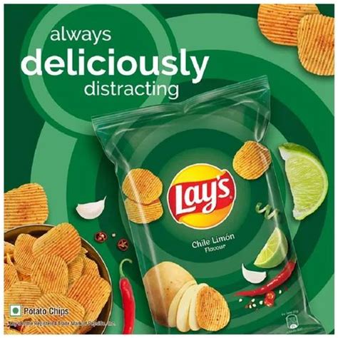 Lays Chile Limon Flavour Potato Chips At Rs 19packet Lays Chips In