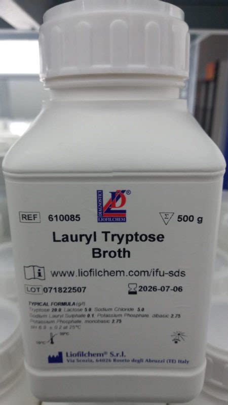 Lauryl Tryptose Broth Lauryl Sulphate Broth Syaf Unica Indonesia