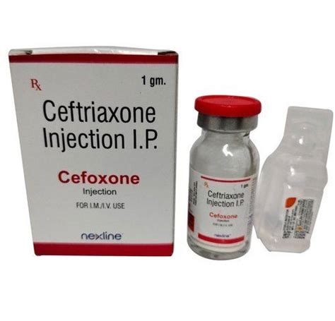 Liquid Cefoxone Ceftriaxone Injection Ip At Best Price In Jaipur