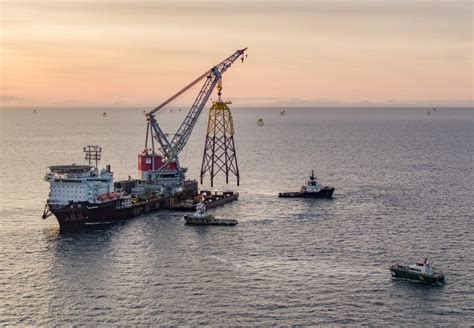 32 Beatrice Foundations In Place Offshore Wind