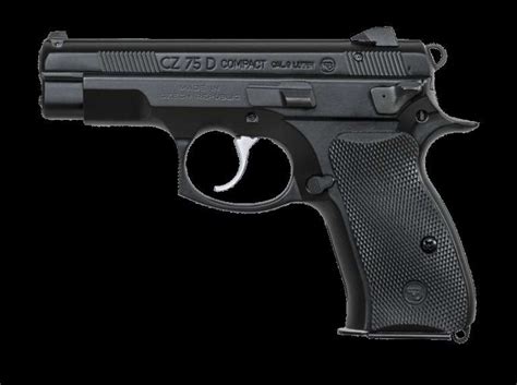 Cz 91194 Cz 75 Pcr Compact Sa Da 9mm 3 75 14 1 Black Rubber Grip Black The Rustic Renegade