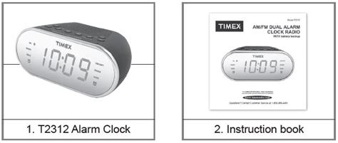 Timex T231 Am Fm Dual Alarm Clock Radio User Manual