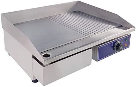 Electric Griddle Commercial Counter Top Stainless Steel Hot Plate