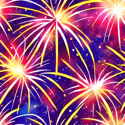 New Year Fireworks Background · Creative Fabrica