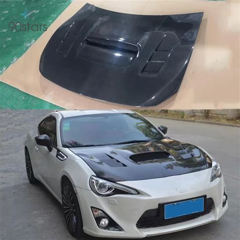 Real Carbon Fiber Hood Bonnet Cover Fit For Toyota Gt Ft