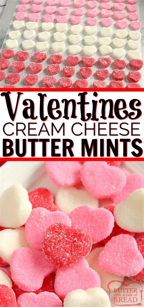 Valentines Cream Cheese Butter Mints Are A Fun No Bake Valentines Day