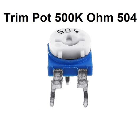 Rm Rm Vr K Ohm Potentiometer K Trimpot Trimpot