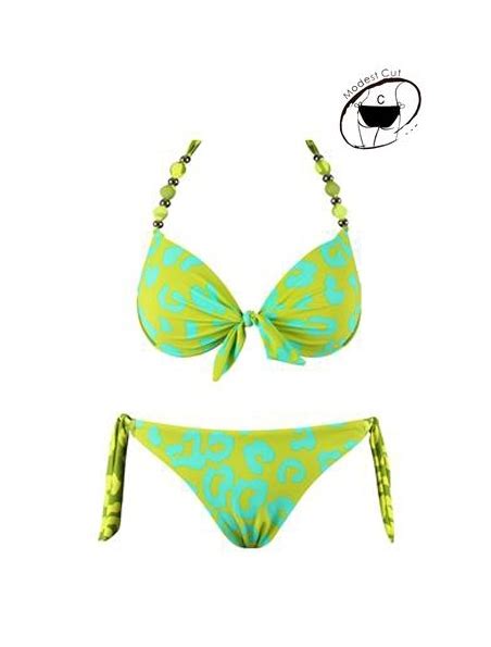 Bikini Rae Grün Bikinis