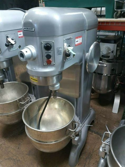 Hobart H600t Commercial 60 Quart Dough Mixer With Timer 3 Phase 208v