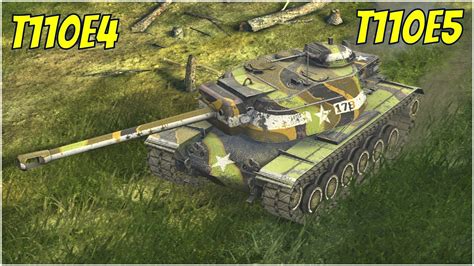 T110E5 T110E4 WoT Blitz YouTube