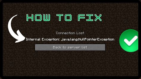 Minecraft Internal Exception Javalangnullpointerexception Minecraft