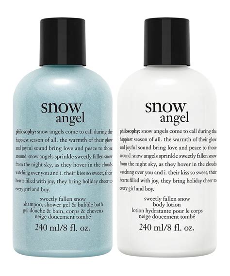 Philosophy Snow Angel Oz Shampoo Shower Gel Bubble Bath Body