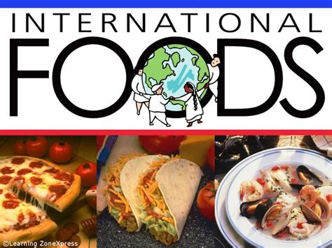 International Foods Online Presentation