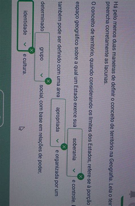 Conceito De Território Na Geografia