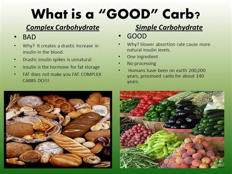 what has a lot of fat but no carbs Carbs bad good carbohydrates foods ...