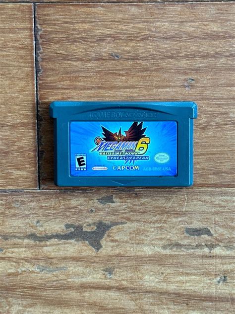 Mega Man Battle Network 6 Cybeast Falzar Nintendo Game Boy Advance