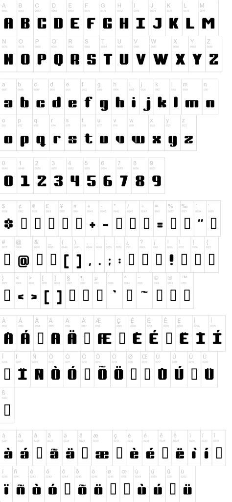 Complete Font