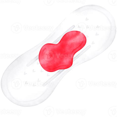 Menstrual Period Female Watercolor Menstruation 34633551 Png