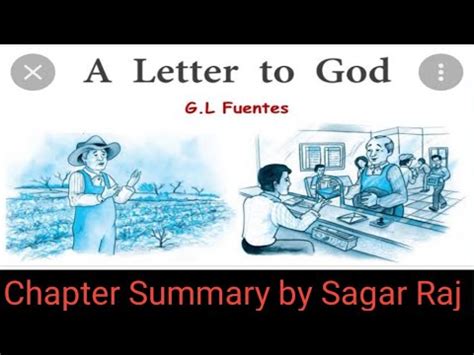 A Letter To God By G L Fuentes Summary Class 10 UP Board YouTube