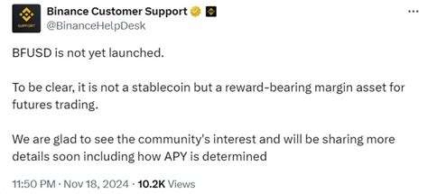 Binance Launches High Yield BFUSD Token - World Stock Market