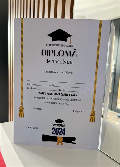 Diploma Absolvire A 2416 Diplome Scolare Hiperborea