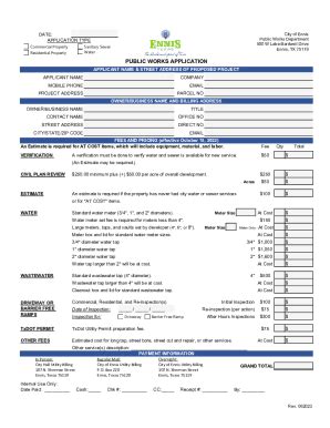 Fillable Online Right Of Way Permit Application Pdf Fax Email Print