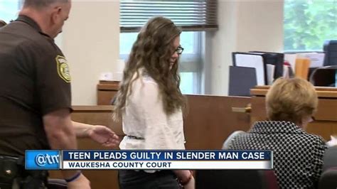 Waukesha Teen Pleads Guilty To Lesser Charge In Slender Man Attack