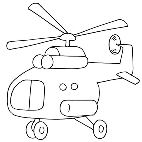 Desenhos de Helicóptero para colorir Wonder day