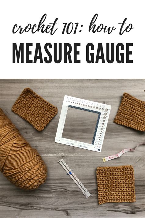 How To Make A Crochet Gauge Swatch Rows And Rounds Artofit