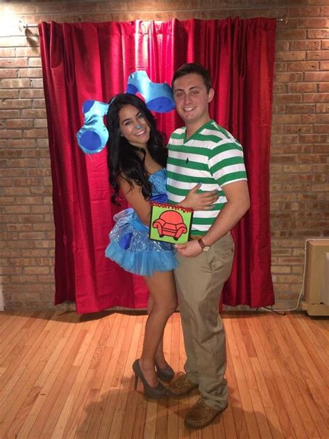 Blues Clues Couples Costume Best Diy Halloween Costumes Couple Halloween Costumes For