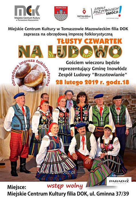 T Usty Czwartek Na Ludowo Obrz Dowa Impreza Folklorystyczna