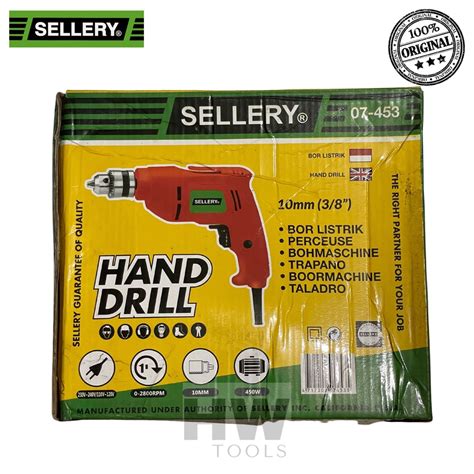 Jual Mesin Bor Listrik Mm Hand Drill Mm Sellery Shopee