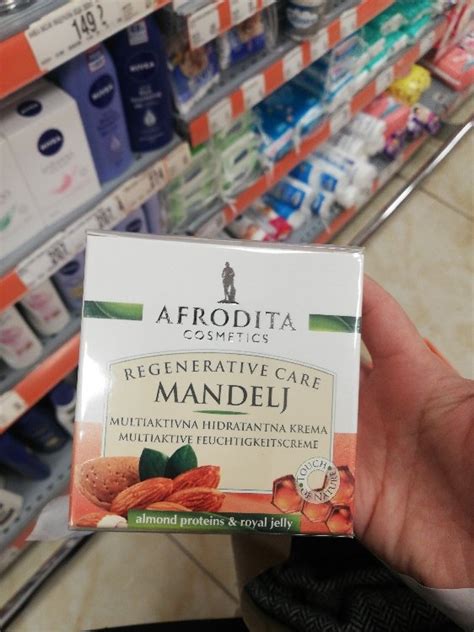 Afrodita Multiaktivna Hidratantna Krema Mandelj 50 Ml INCI Beauty