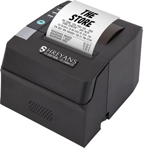 SHREYANS Inkless Thermal Billing Printer With Autocutter Compatible