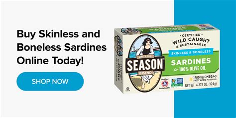 Why Skinless And Boneless Sardines Season Brand Sustainable Canned