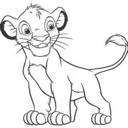 Coloriages Le Roi Lion Films D Animation Dessins Colorier Page