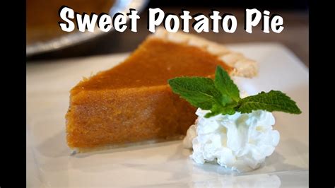 How To Make Sweet Potato Pie Delicious Sweet Potato Pie Recipe Mrmakeithappen Sweetpotatopie