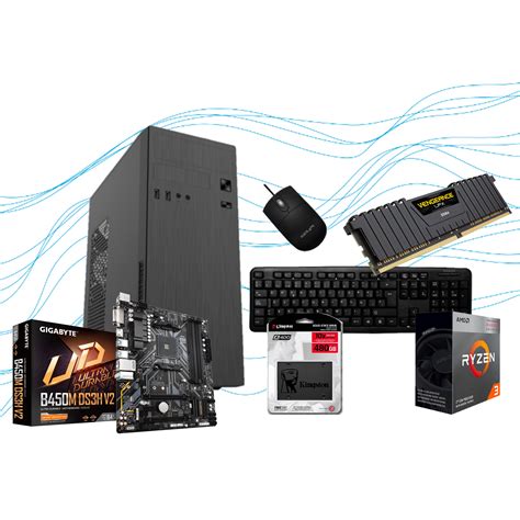 PC KELYX AMD RYZEN 3 3200G 8GB 480GB