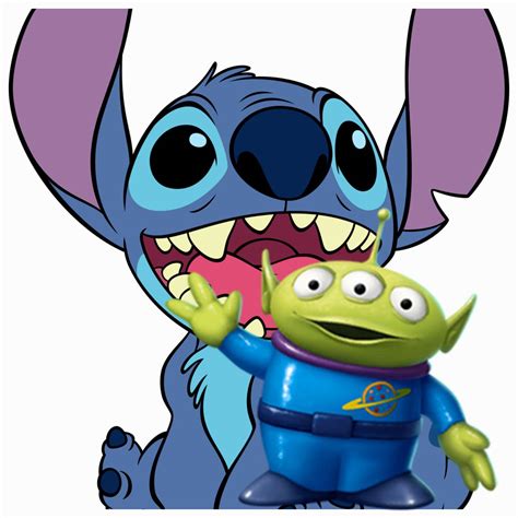 Stitch and Toy Alien by EBOTIZER on DeviantArt