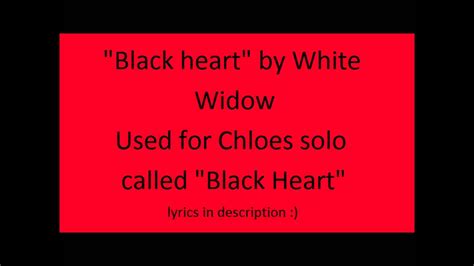 Black heart (from dance moms) music + lyrics - YouTube