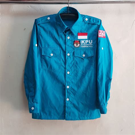 Kemeja PDH KPU, Seragam Kemeja Kerja - Kips Style