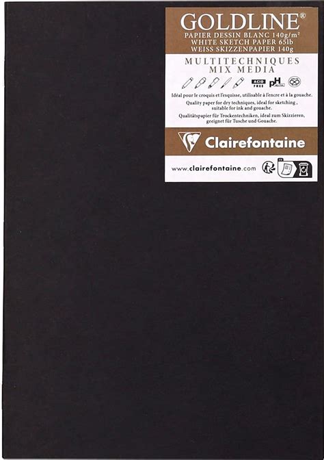 Clairefontaine C Carnet Piqu Goldline Feuilles Papier