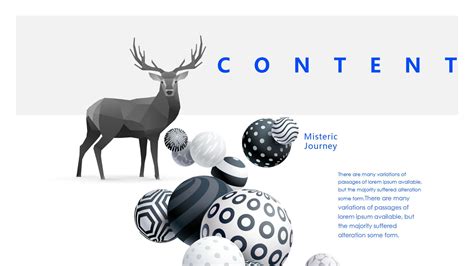 Blue style art Microsoft Office PowerPoint template