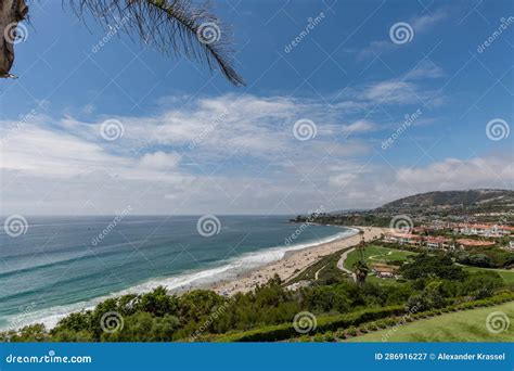 Scenic Aerial Panoramic Salt Creek Beach Vista, Dana Point, Orange County, California Stock ...