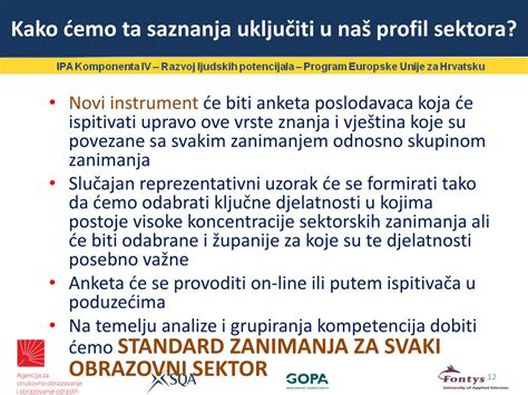 PPT IPA Komponenta IV Razvoj Ljudskih Potencijala Program