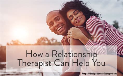 How A Relationship Therapist Can Help You